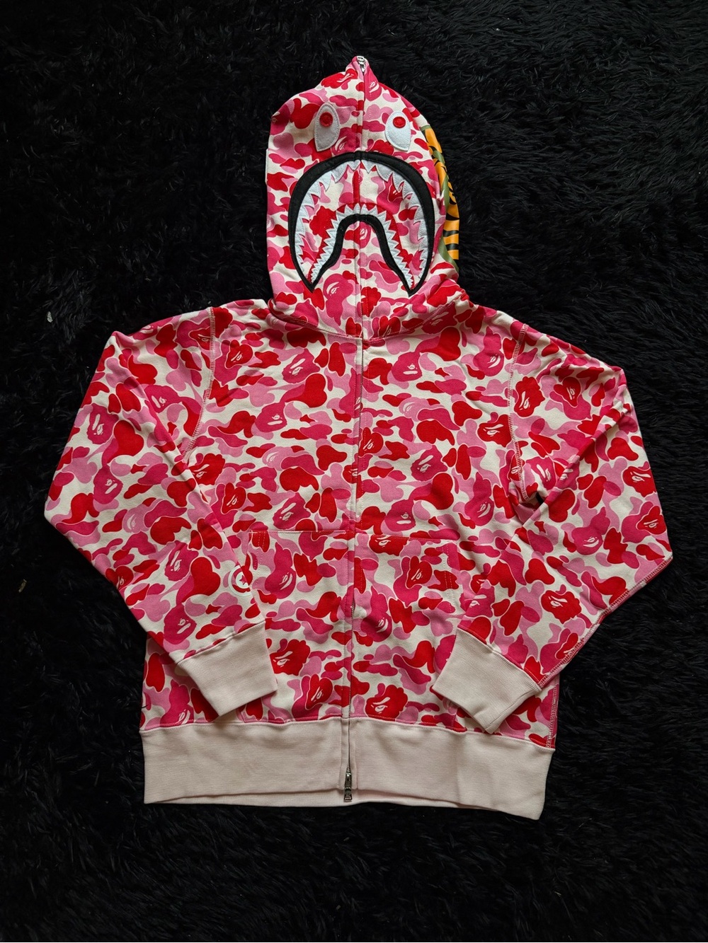 Pink Camo Bape Zip Up